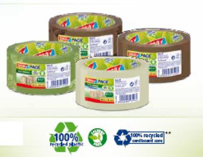 NASTRO-PLASTICA-RICICLATA-VERDE-TESA-66MTX50MM-6PZ