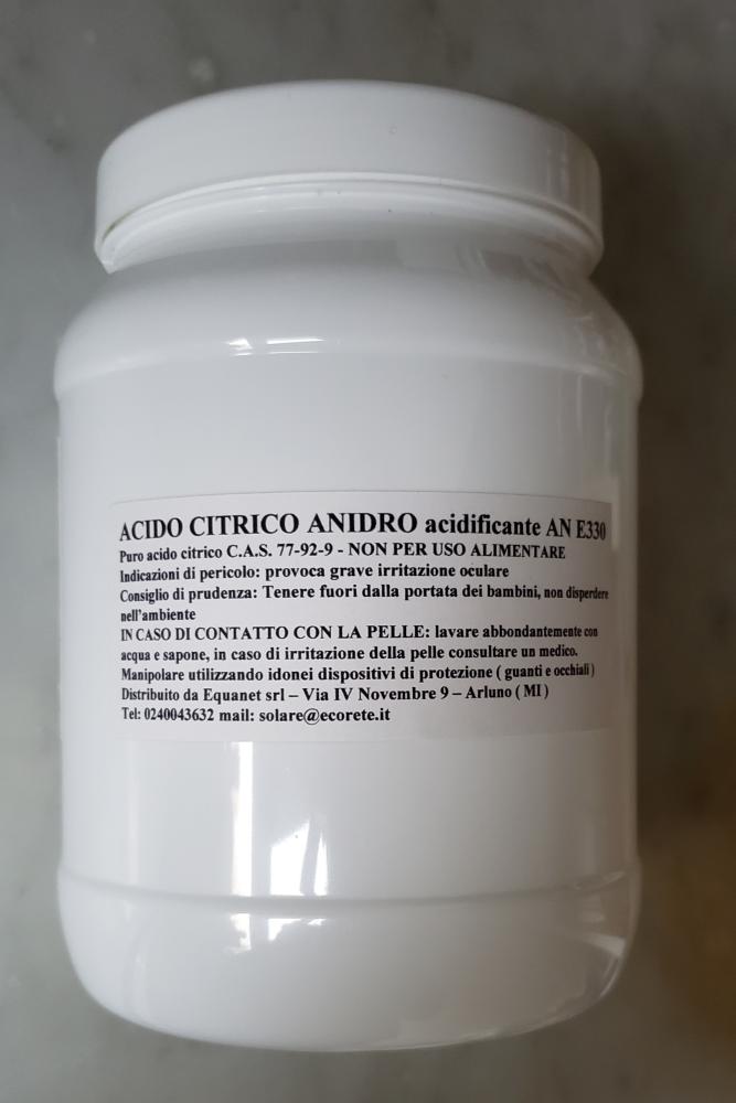 Acido citrico 1 kg.