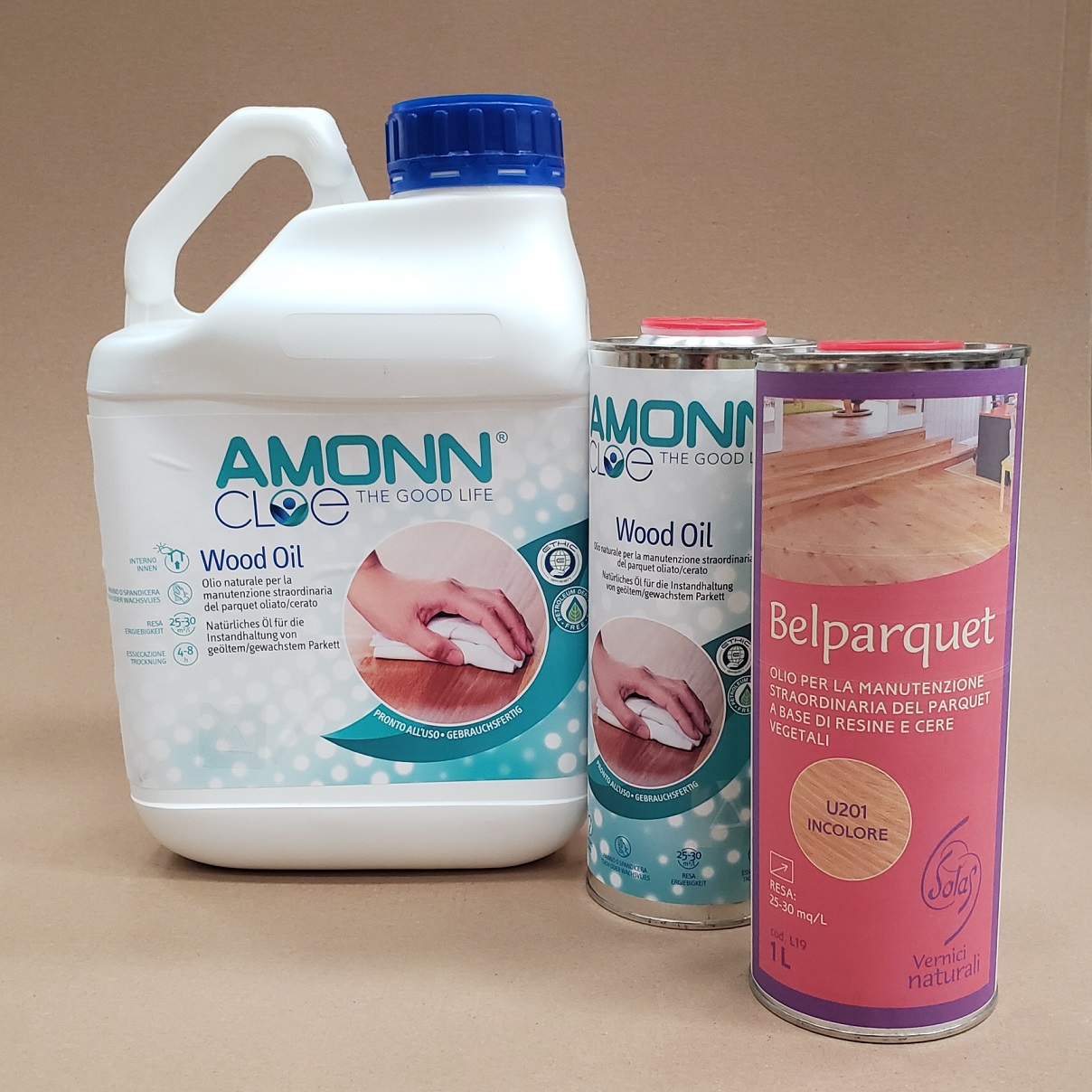 Belparquet Solas (Wood oil Amonn) olio ecologico manutenzione parquet