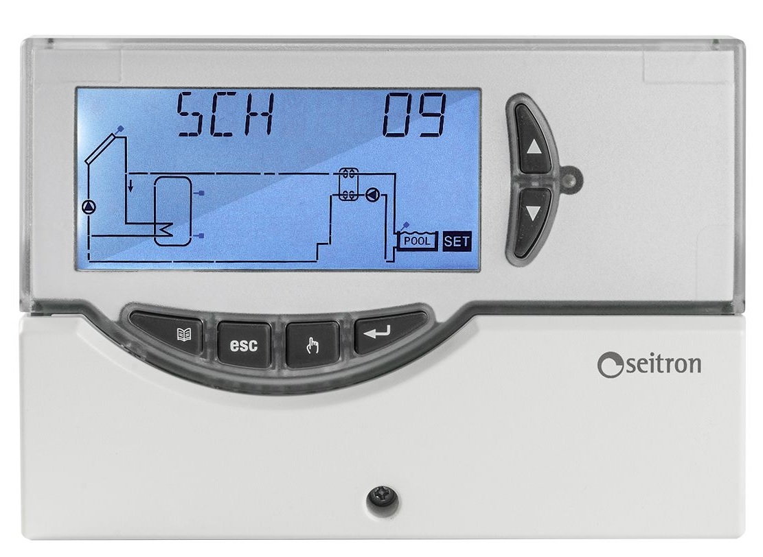 Centralina per impianti solari termici